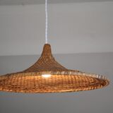 Chinese paper and rattan hat suspension