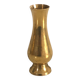 Old gilded brass vase