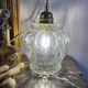 Vintage glass globe lamp