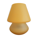 Glass mushroom lamp