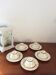 Set of 5 cups and 5 under cup old gien model tamaris