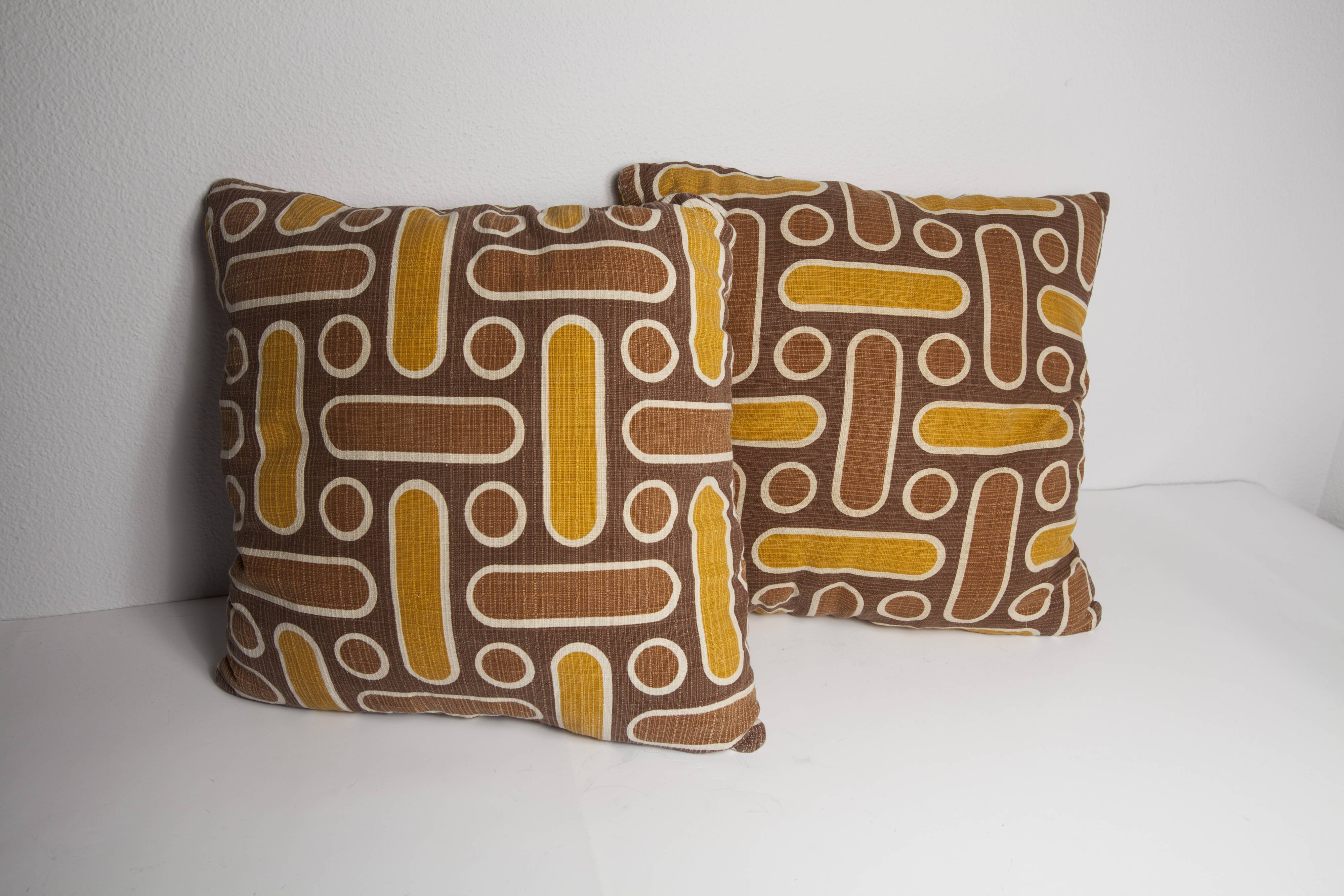 Pair of cushions 70s