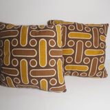 Pair of cushions 70s