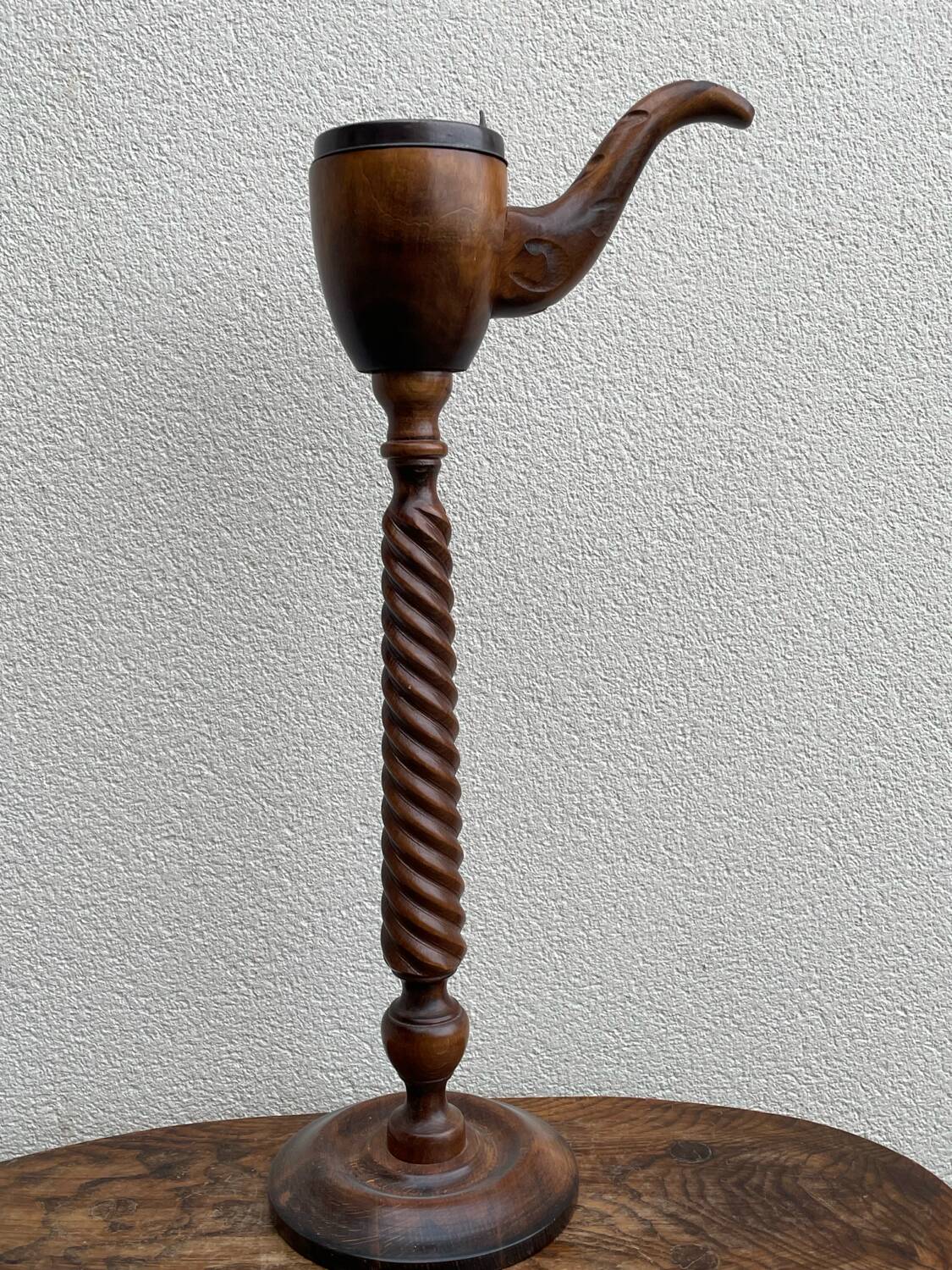 Cendrier sur pied vintage