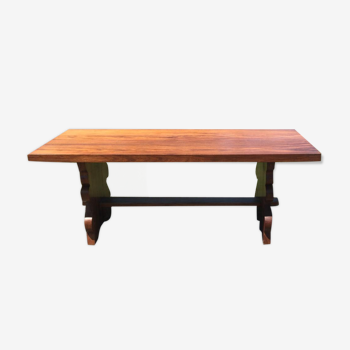 Walnut monastery table