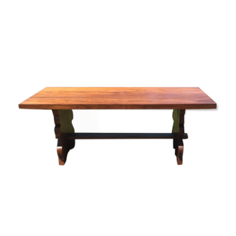 Walnut monastery table