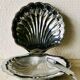 Vintage shell butter dish