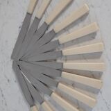 Set of 12 bakelite knives 70s