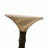 Pegasan Alabaster table lamp / chalice lamp / Spain - 70's