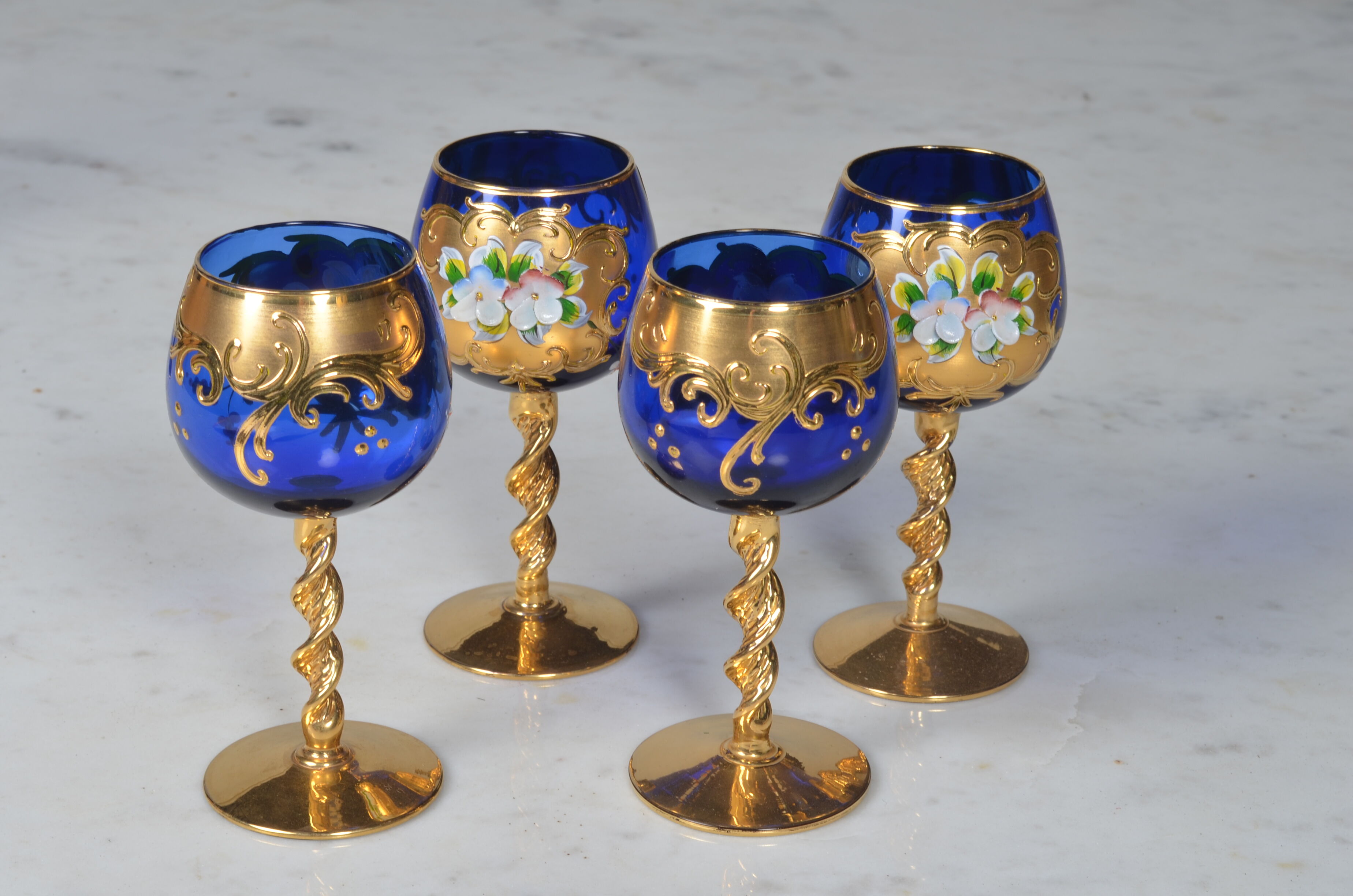 Murano wine glasses