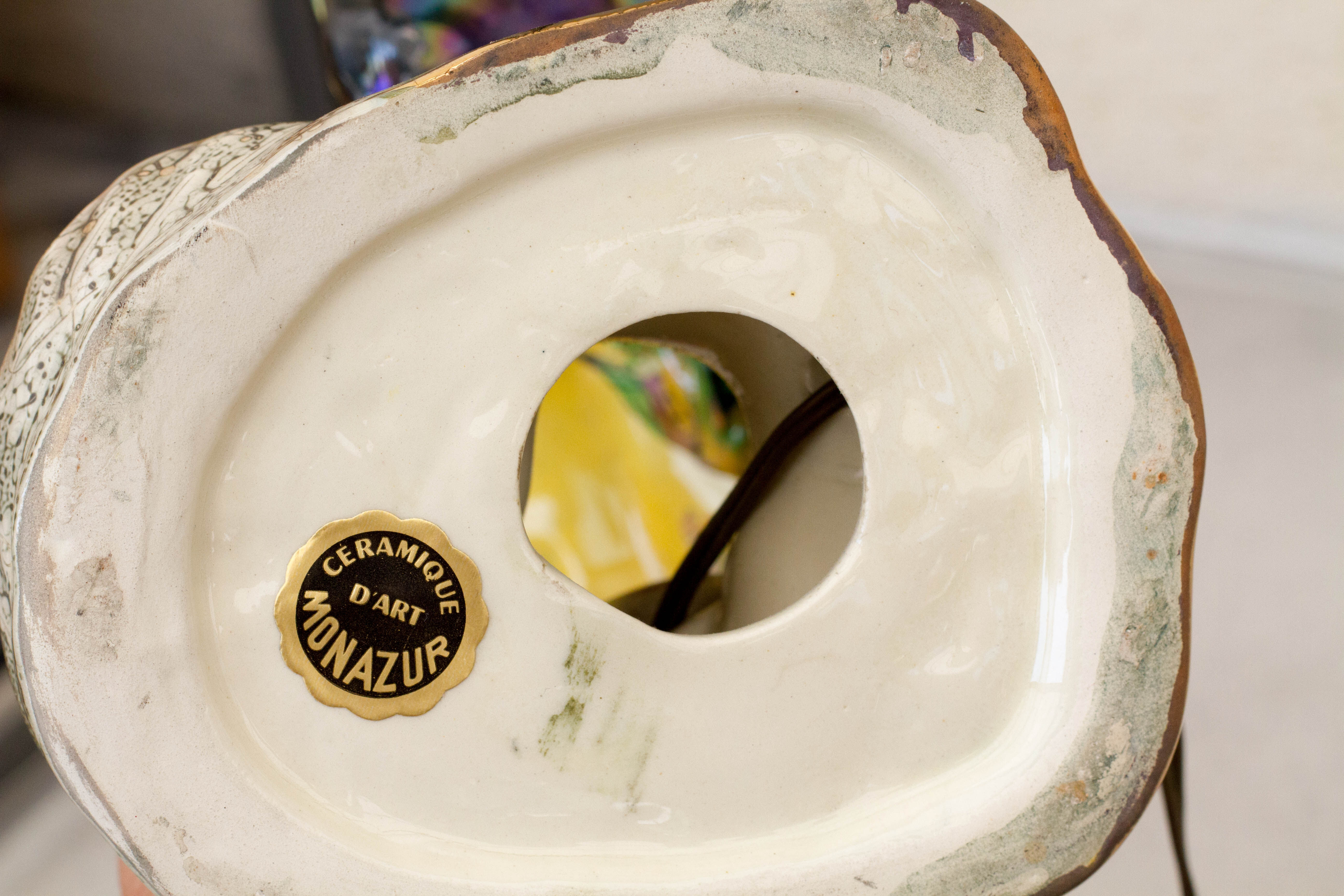 Monaco shell lamp from the 1950s