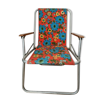 Chaise pliante vintage