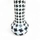 2 x Pied de poule vases / 1980s