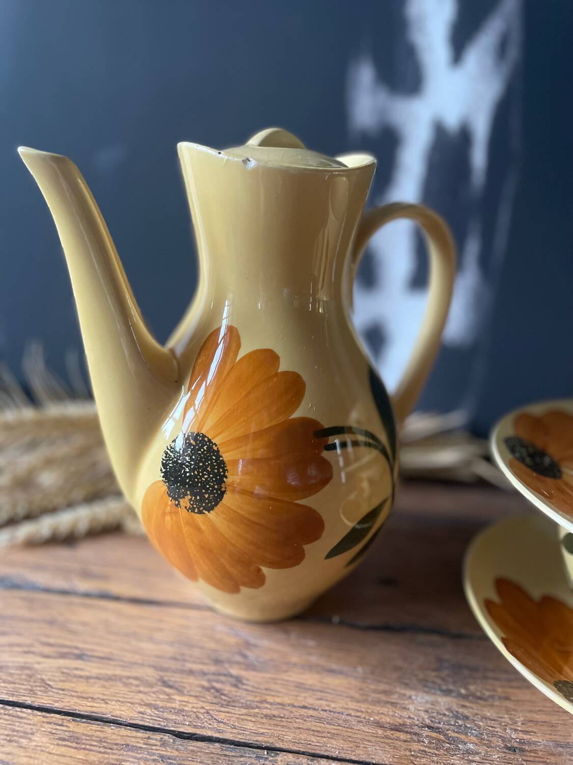 Vintage Gien coffee service