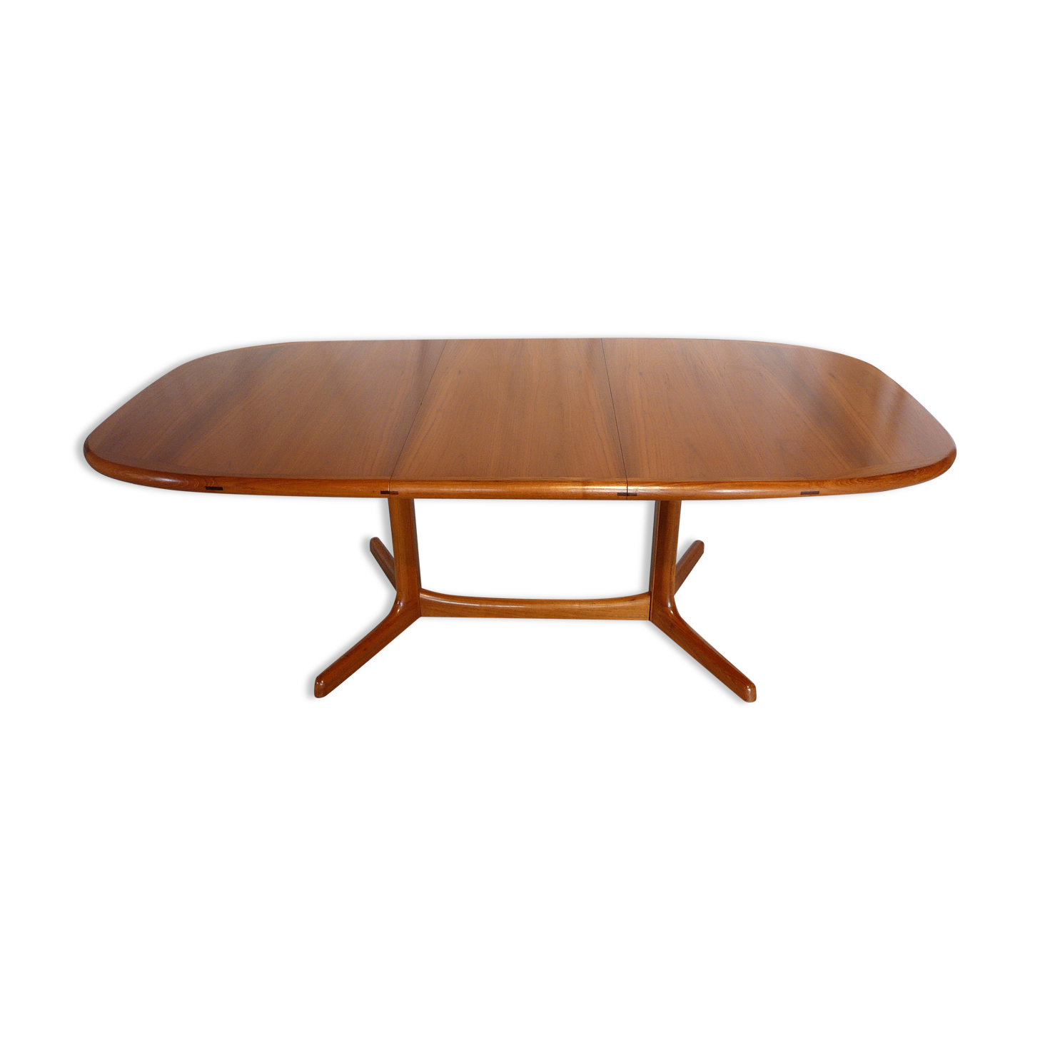 Mr. Larsen Laurits blond teak Scandinavian extensible table