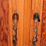 Double-corps vaisselier en pin verni tons soleil