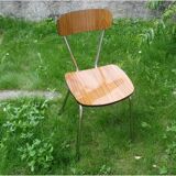 Stainless steel kitchen laminate Chair