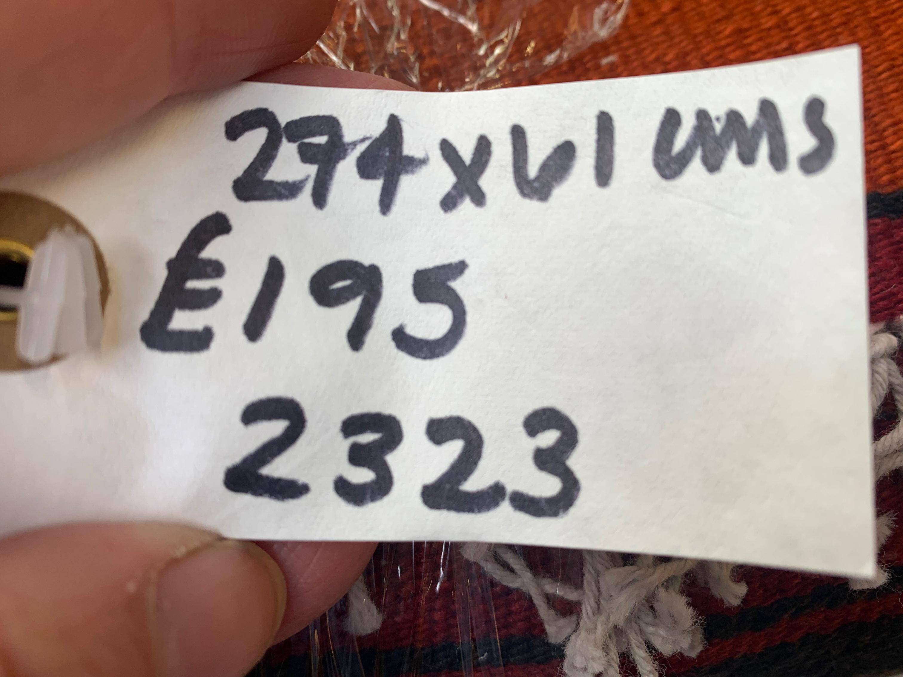 Old Turkish narrow Kilim Runner 274x61 cm shabby chic, vintage kelim