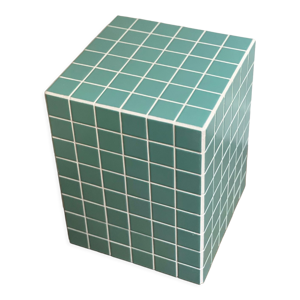 Table d’appoint cube bout de