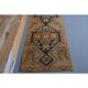 1970s vintage Turkish Oushak handmade wool runner 97x327