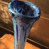 Soliflore vase in blown glass