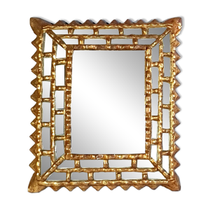 Miroir à parcloses bords