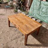 Wooden coffee table