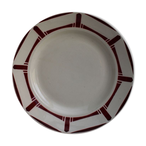 Ancien plat de service