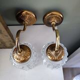 Duo of wall sconces
