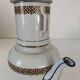 Art Deco filter coffee maker in Limoges porcelain by Balleroy Frères