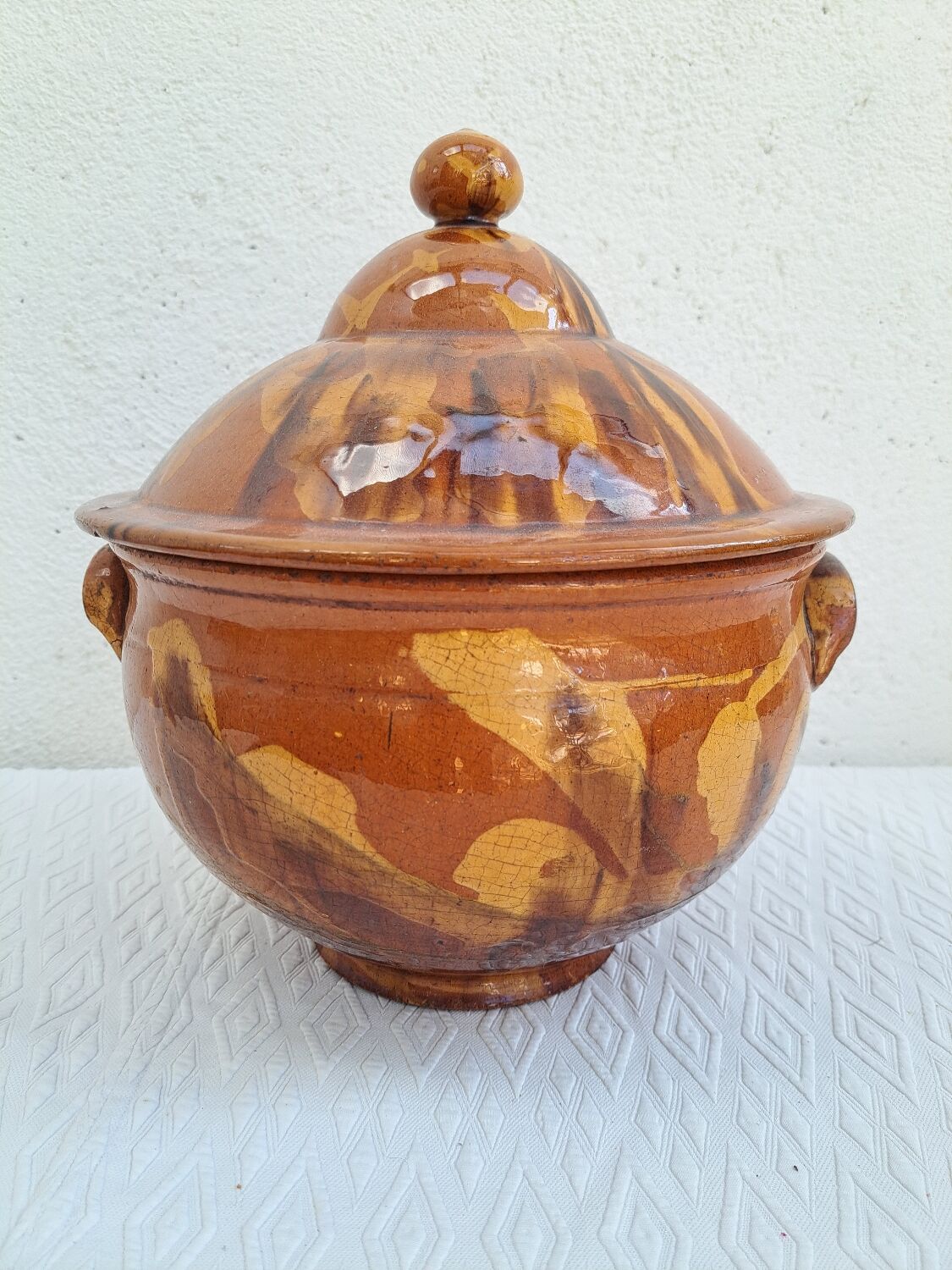 Terracotta tureen
