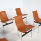 Vintage Italian T-Chairs from ICF De Padova, 1960s, Set of 6