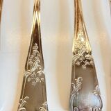 PLATIL 12 Couverts à Poisson  Métal Argenté