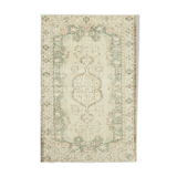 Tapis Beige Turc Unique Noué à la Main 181 cm x 283 cm - 38980