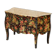 Antique Chinoiserie Commode Hand-Painted with Marble Top
