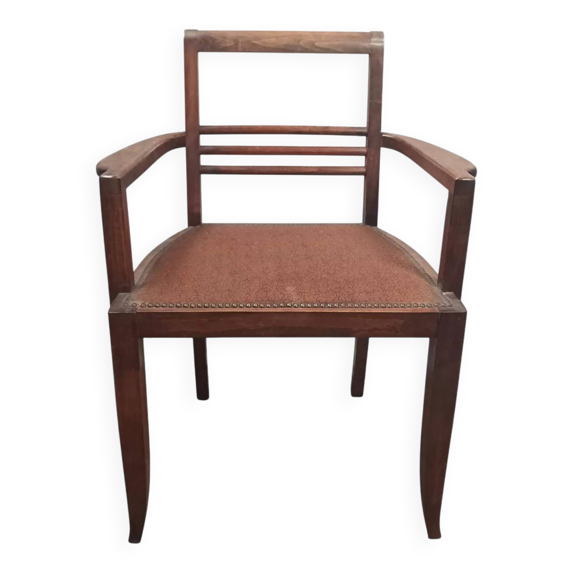 Fauteuil René Gabriel (dans le goût) en hêtre 1950