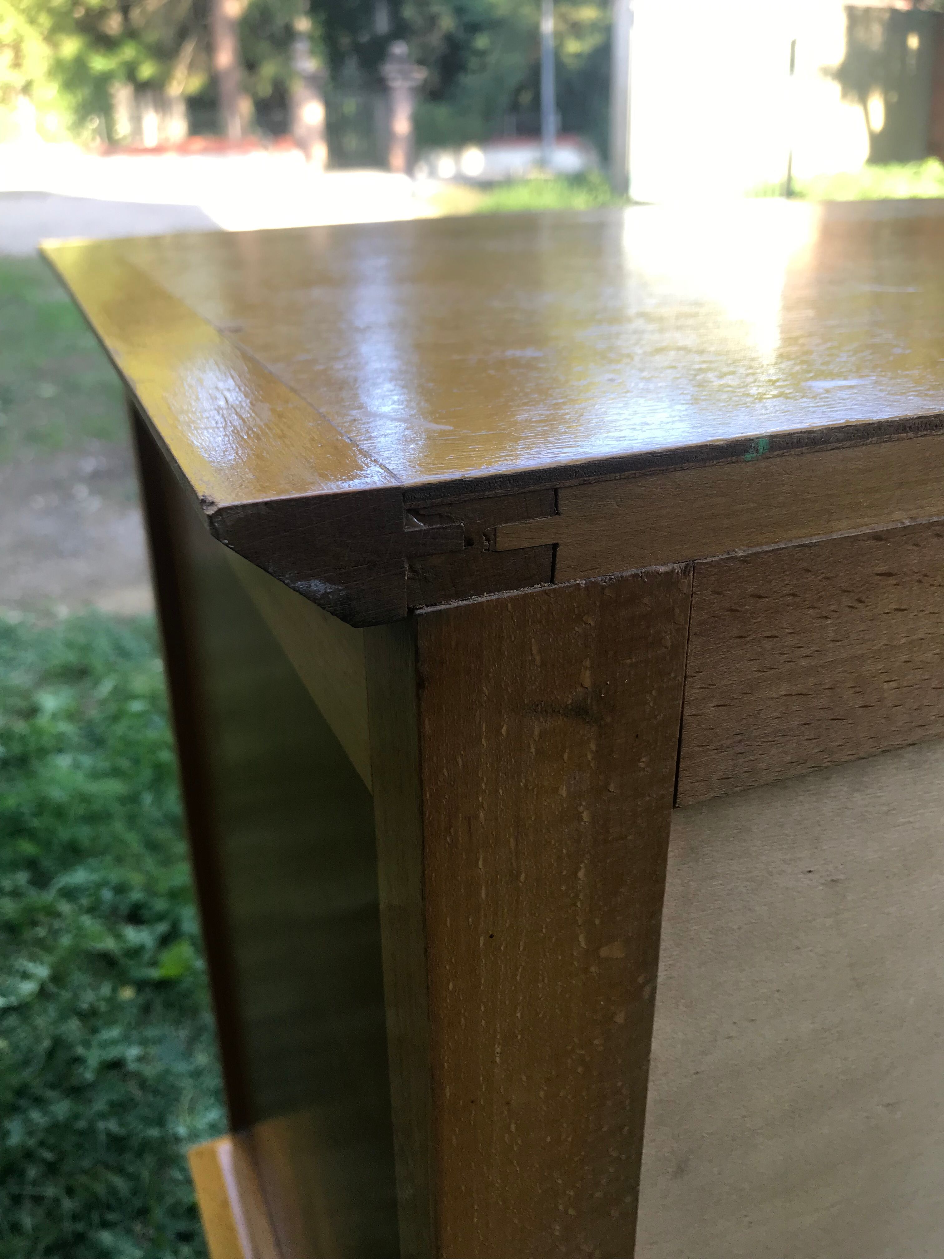 Commode vintage chêne