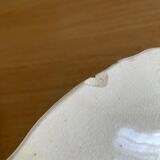 Large flat plate Longwy old Rouen