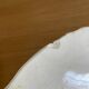 Large flat plate Longwy old Rouen