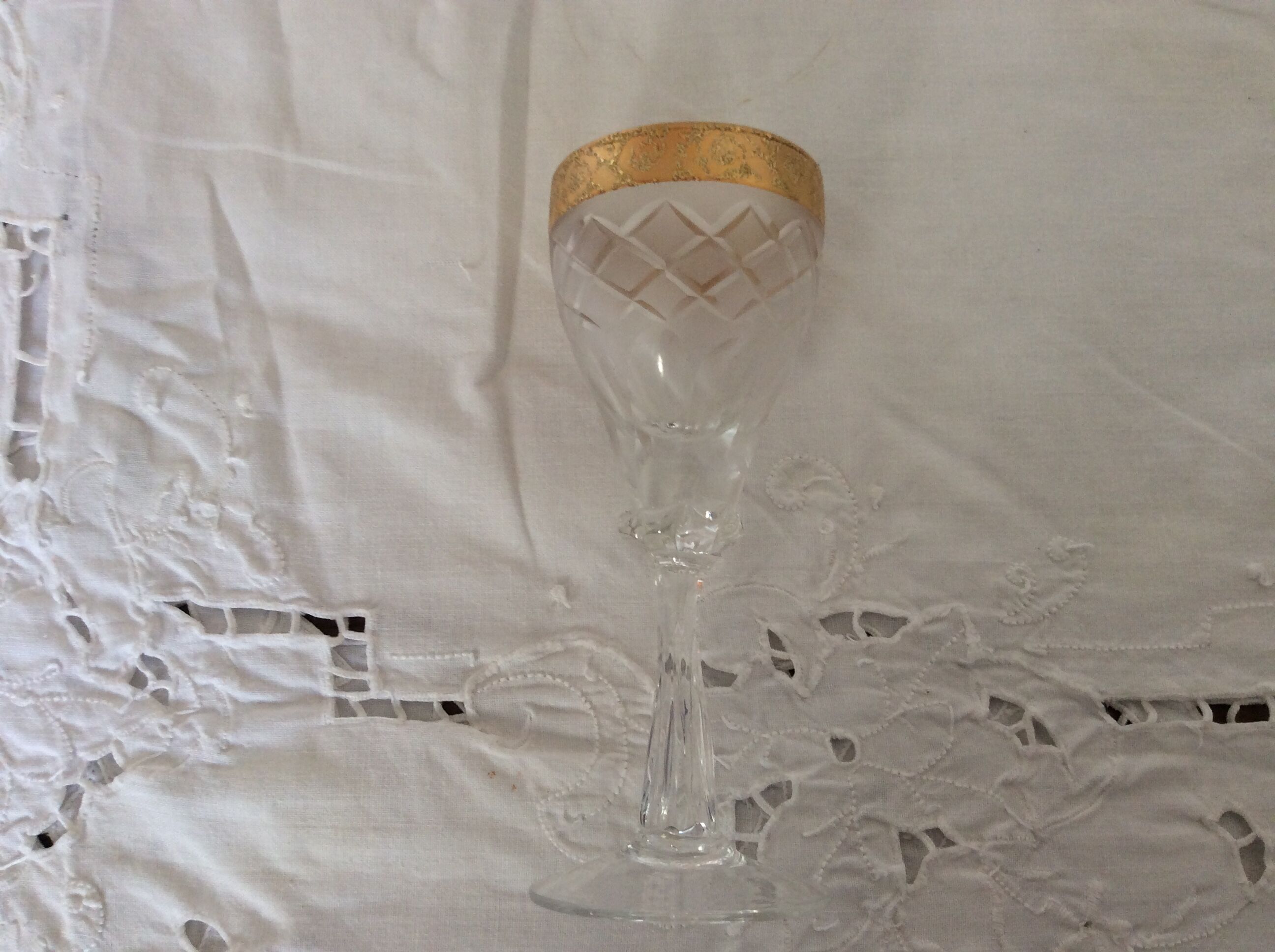 Set of 6 Crystal glasses