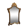 Mirror in golden wood, early 20th century