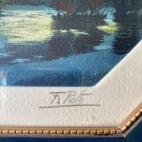 Paintings two Aquatints by Francis Roth (1883-1932) Marine Bretagne