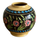 Vase perse forme boule XXe