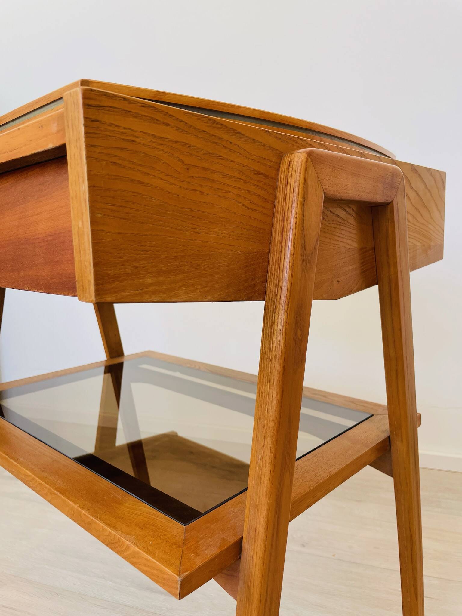 Fully restored Vintage TV Table by František Jirak, 1960’s