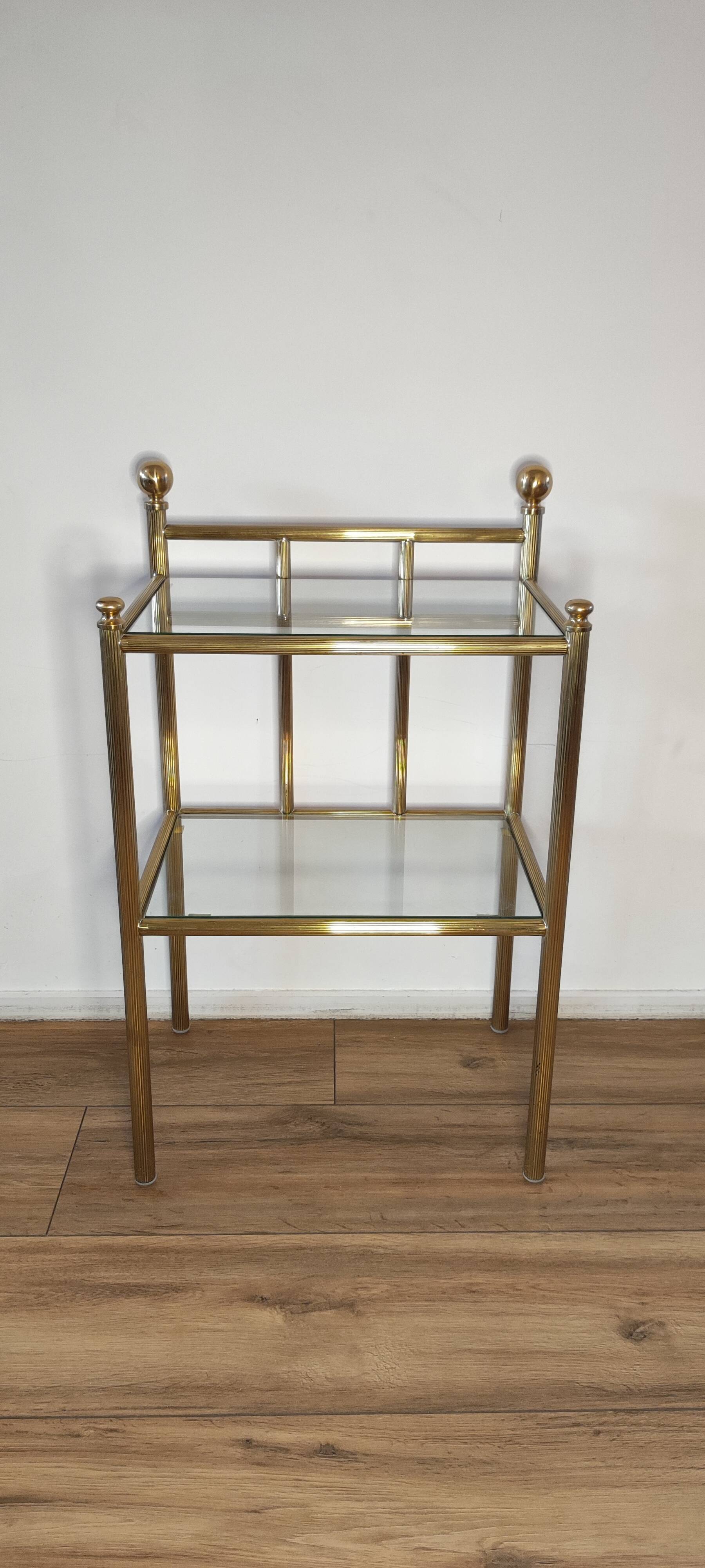 Hollywood Regency side table