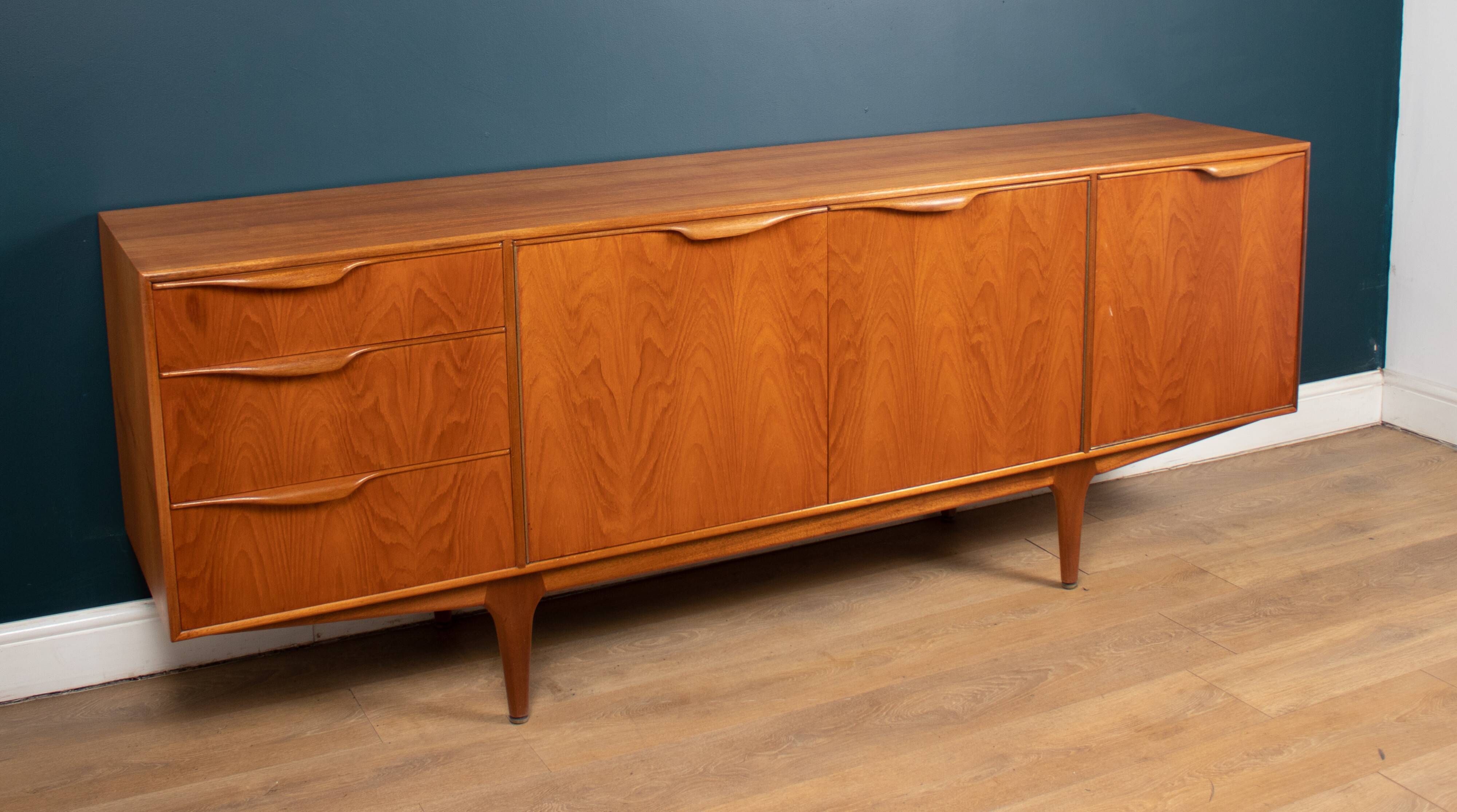 Retro Teak 1960s Long Mcintosh of Kirkcaldy Dunvegan Sideboard Tom Robertson