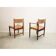 Set of 4 chairs Kurt Ostervig for Sibast Furniture rosewood