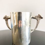 Un secchiello per il ghiaccio placcato in argento ralph lauren