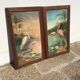 Paire tableaux exotiques