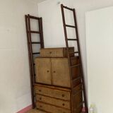 Roche Bobois rattan bookcase years. 80